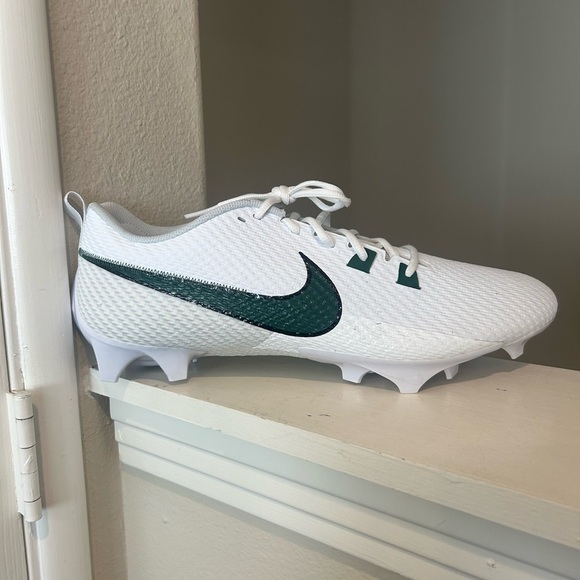 Nike Vapor Edge Speed 360 2 TB Football Cleats White Green  FJ1582-130 Men sz 16 - Picture 2 of 9
